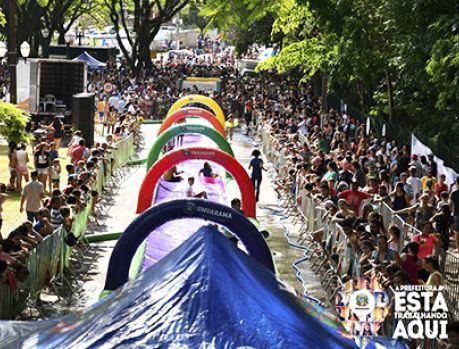 Banho de diversão: Domingo tem Toboágua no Bosque Uirapuru!