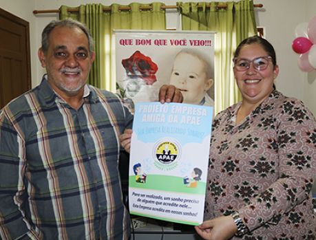 Empresário organiza campanha em favor da Apae Empresário organiza campanha em favor da Apae