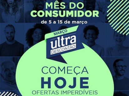 Ultrafarma comemora mês do consumidor com Ultra Descontão!