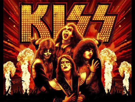 Banda Kiss faz mega show em Curitiba na quinta-feira!!!