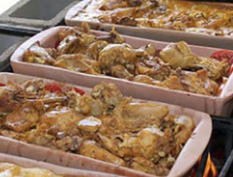 Frango na Telha, o prato típico de Umuarama! Frango na Telha, o prato típico de Umuarama!