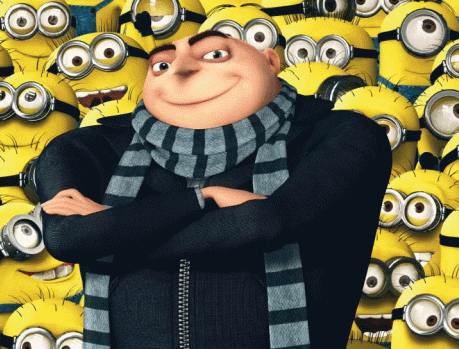 A VOLTA DO MALVADO E MÍNIONS! A VOLTA DO MALVADO E MÍNIONS!