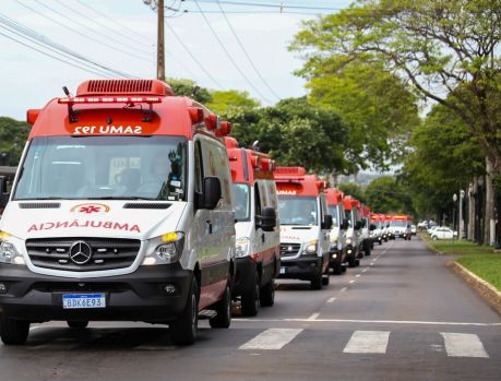 SAMU GANHOU 2 AMBULÂNCIAS DO GOVERNO FEDERAL 