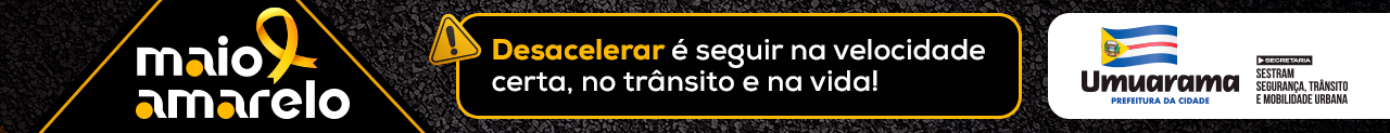 Anúncio - MAIO AMARELO
