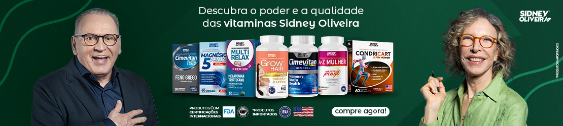 Anúncio - VITAMINAS SIDNEY OLIVEIRA