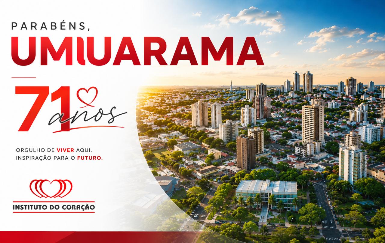 INST. DO CORAÇÃO UMUARAMA 71 ANOS