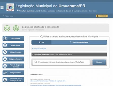 Novo portal da Prefeitura facilita pesquisa de leis municipais Novo portal da Prefeitura facilita pesquisa de leis municipais