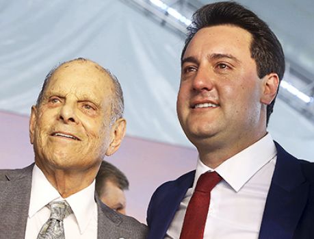 Paulo Pimentel e Ratinho Jr, os mais jovens governadores do Paraná! Paulo Pimentel e Ratinho Jr, os mais jovens governadores do Paraná!