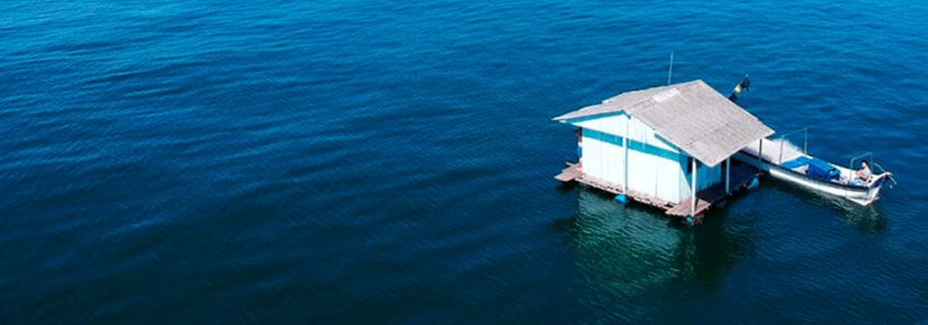Casa ‘navega’ em alto mar no Paraná!