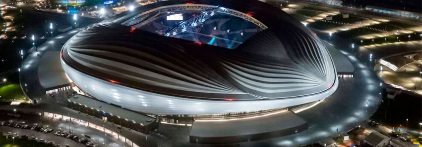 O estádio mais moderno do mundo!   