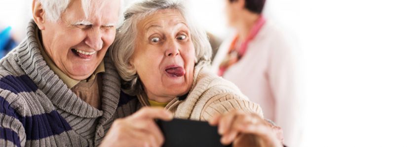 Internet faz a terceira idade mais feliz   