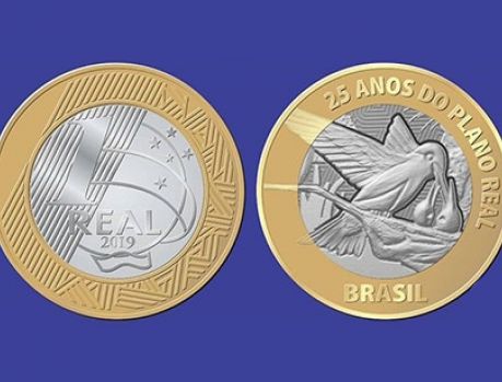 Banco Central lança moeda de R$ 1 alusiva aos 25 anos do Real Banco Central lança moeda de R$ 1 alusiva aos 25 anos do Real