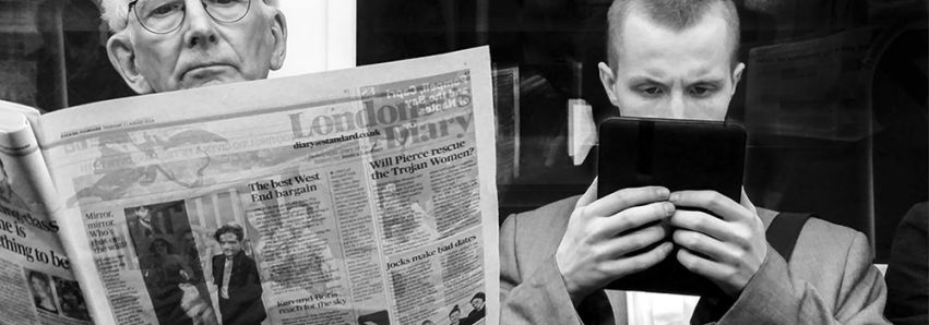 Fechou + um grande jornal impresso