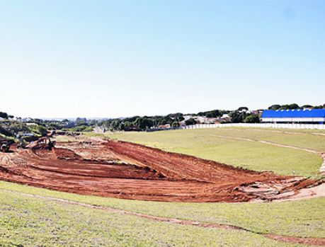 Parque Ambiental: Grande obra faz o “Buracão” desaparecer! Parque Ambiental: Grande obra faz o “Buracão” desaparecer!