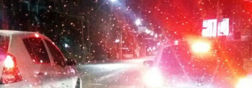 Tá friiiiioooo! Caiu neve no Paraná!