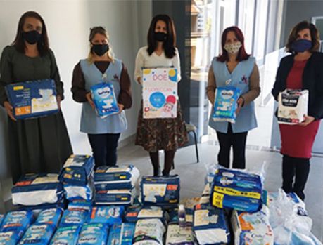 Campanha arrecada mais de 90 pacotes de fraldas para UOPECCAN Campanha arrecada mais de 90 pacotes de fraldas para UOPECCAN