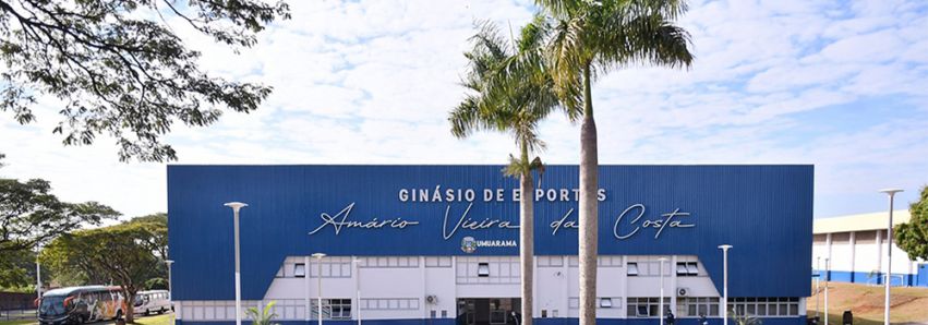 O ginasião ficou novinho novinho!