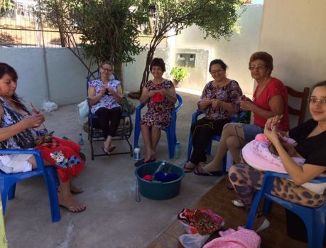 “Quadradinhos que Aquecem” muita gente neste inverno!