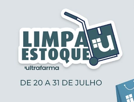 Ultrafarma anuncia “Limpa Estoque” do mês de julho! Ultrafarma anuncia “Limpa Estoque” do mês de julho!