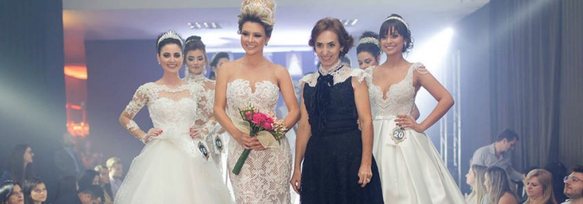 Nilda Santana desfila coleção na Feira Casar