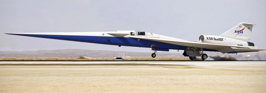 NASA testa o supersônico silencioso 