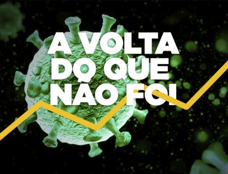 Covid-19 volta a assustar no Brasil Covid-19 volta a assustar no Brasil