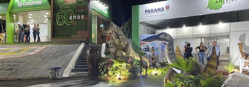 DINOSSAUROS NA EXPO UMUARAMA 