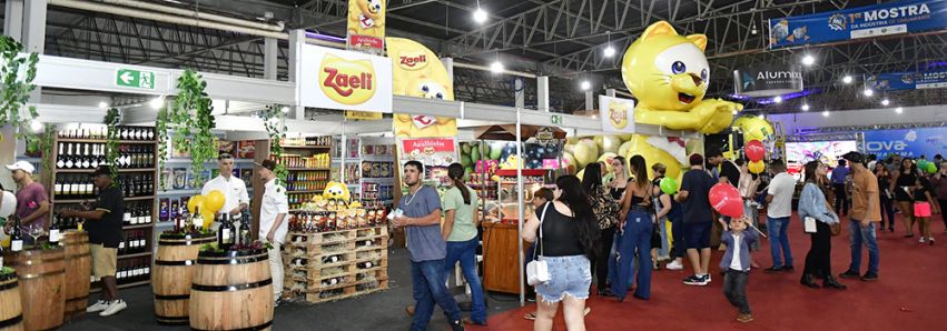 SUCESSO: ZAELI BRILHOU NA EXPO! 