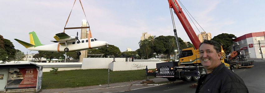 AVIÃO NA PRAÇA, UMA IDÉIA GENIAL 