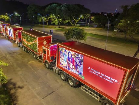 Umuarama está fora da rota da Caravana Iluminada da Coca-Cola!