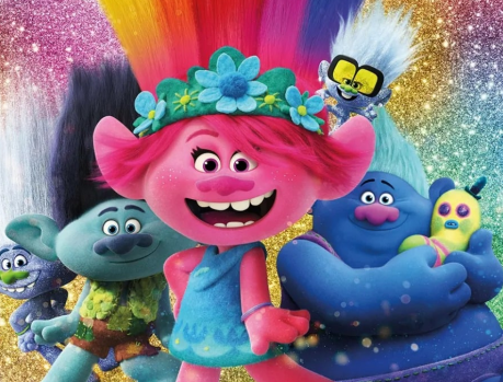 O filme mais colorido do ano: “Trolls 3: Juntos Novamente”