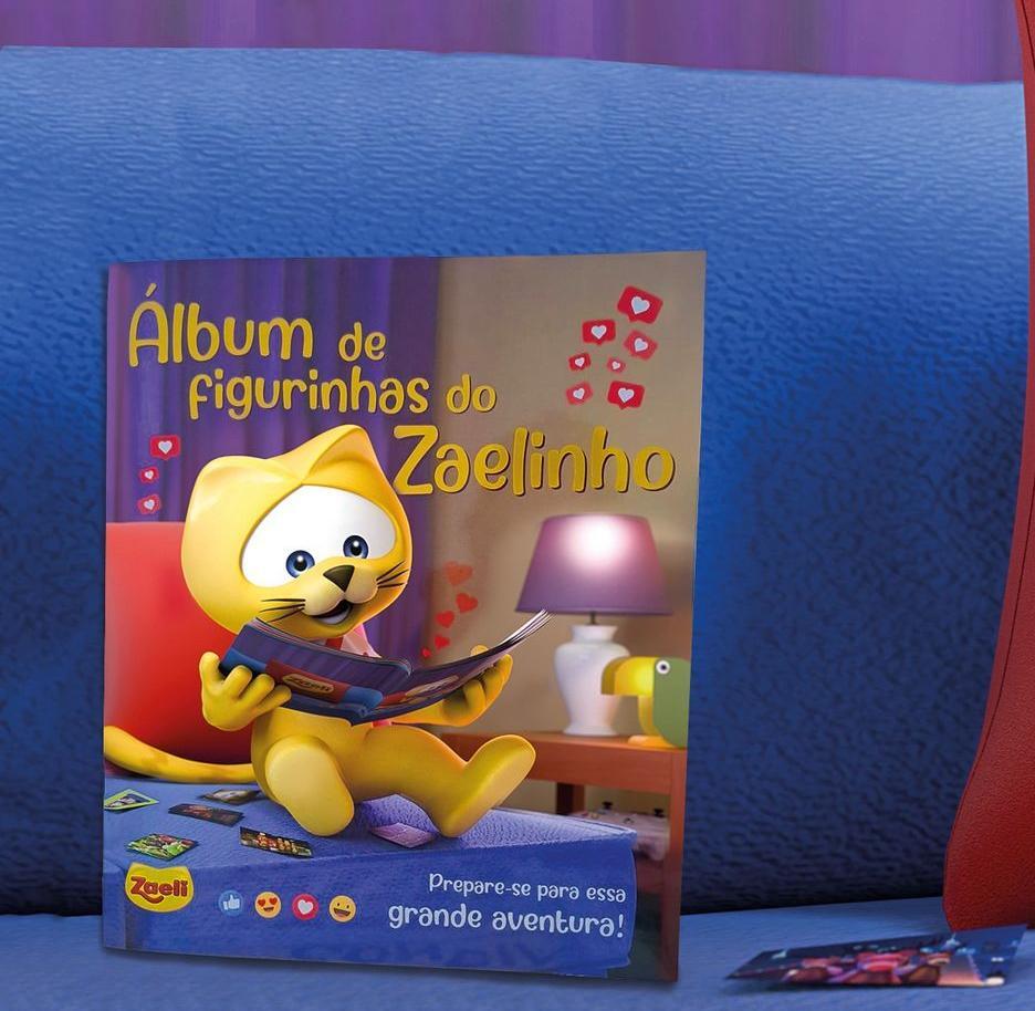 CHEGOU O BELO ÁLBUM DE FIGURINHAS DO ZAELINHO!