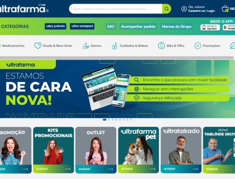 ULTRAFARMA LANÇARÁ NOVO SITE EM NOVEMBRO!!! ULTRAFARMA LANÇARÁ NOVO SITE EM NOVEMBRO!!!