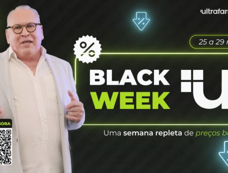 ULTRAFARMA ANUNCIA MAIOR BLACK WEEK DE SUA HISTÓRIA COM MAIS DE 15 MIL ITENS EM PROMOÇÃO ULTRAFARMA ANUNCIA MAIOR BLACK WEEK DE SUA HISTÓRIA COM MAIS DE 15 MIL ITENS EM PROMOÇÃO