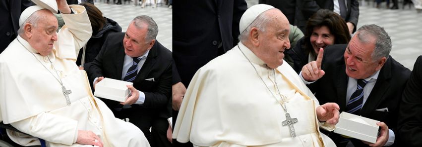 UMUARAMENSE VISITOU O PAPA!
