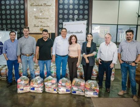RURAL FAZ DOAÇÃO DE 31 TONELADAS DE ALIMENTOS À ASSISTÊNCIA SOCIAL E À SAAU RURAL FAZ DOAÇÃO DE 31 TONELADAS DE ALIMENTOS À ASSISTÊNCIA SOCIAL E À SAAU