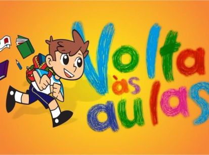 SEGUNDA-FEIRA QUASE 1 MILHÃO DE ALUNOS VOLTAM ÀS AULAS!