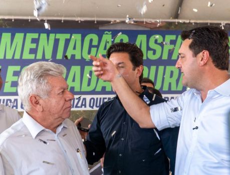 PREFEITO AGRADECE APOIO DO GOVERNO DO PARANÁ
