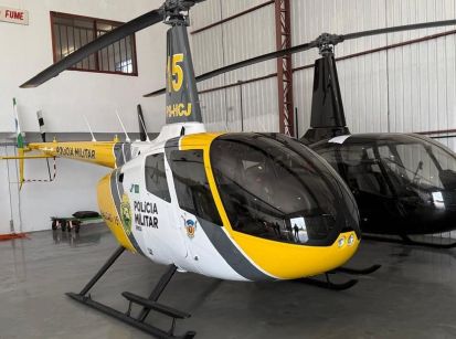 UMUARAMA GANHA MODERNO HELICÓPTERO DO GOVERNO DO PARANÁ!
