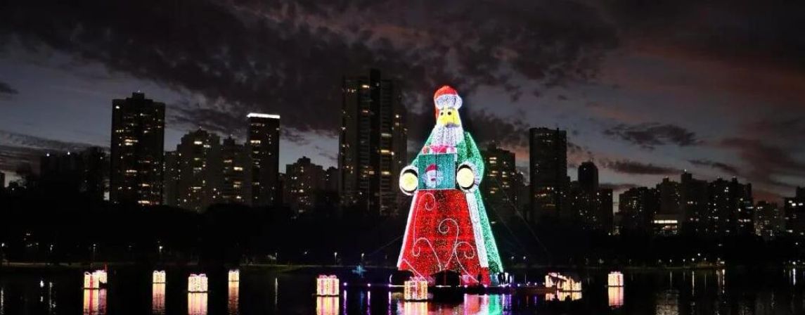 O PARANÁ TEM O MAIOR PAPAI NOEL DO MUNDO!!!