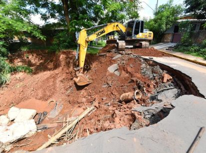 Fortes chuvas causaram grandes estragos no início do ano!