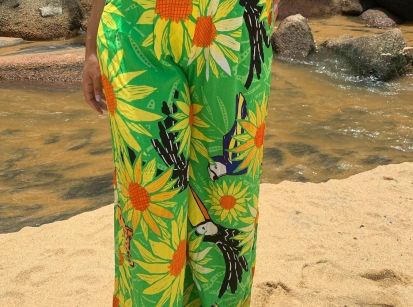 As pantalonas estampadas são o maior sucesso neste verão!