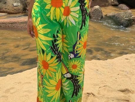 As pantalonas estampadas são o maior sucesso neste verão!