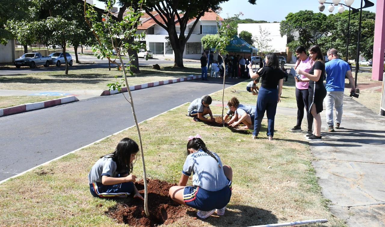 Com plantio de mudas, Umuarama lançou o Projeto Minha Árvore