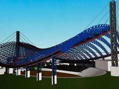 Expo Umuarama terá moderna cobertura metálica!