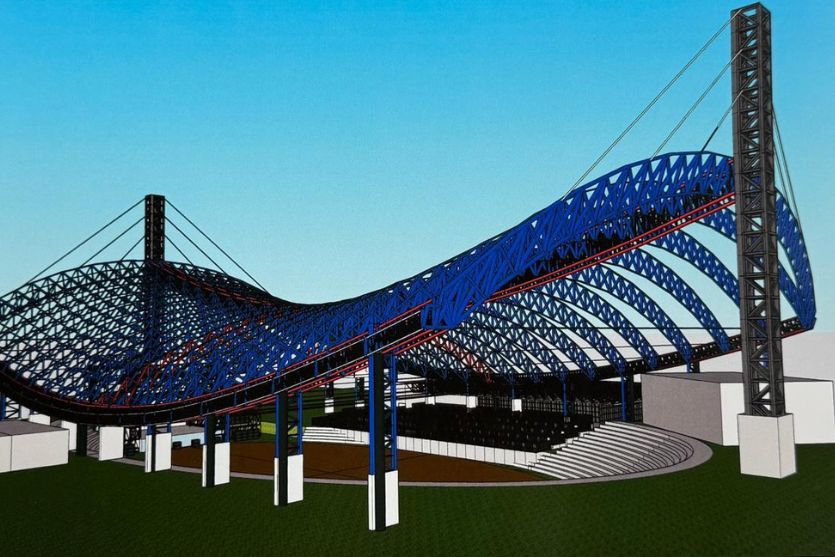 Expo Umuarama terá moderna cobertura metálica!