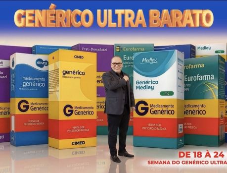 Ultrafarma promove a “Semana do Genérico Ultra Barato”