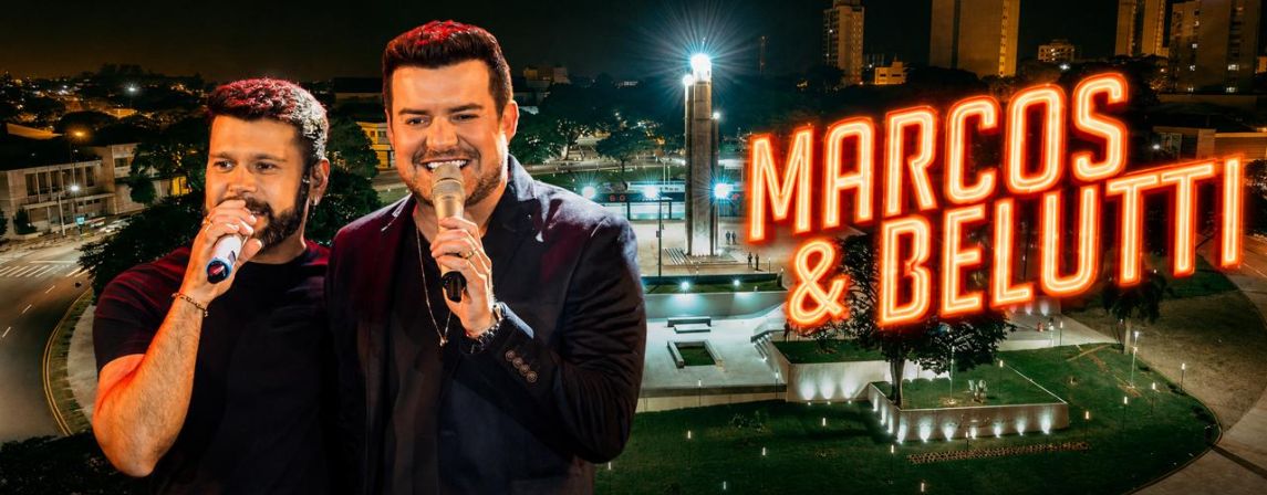 Umuarama vai assistir grande show na Praça Santos Dumont!