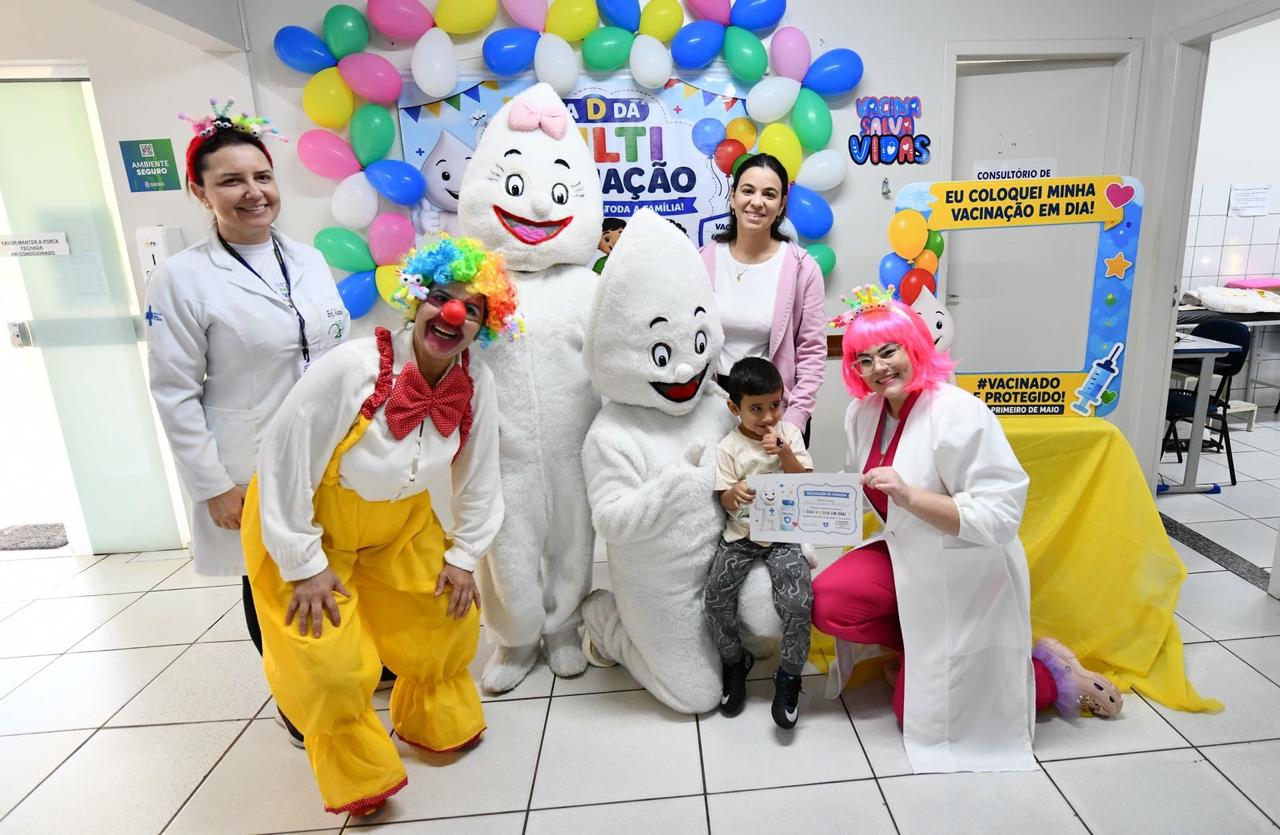 ‘Dia D’ da campanha nacional de multivacinação foi um sucesso!!!
