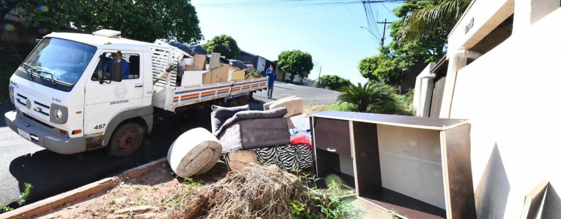 Mais de 1 mil toneladas de lixo e materiais inservíveis já foram recolhidos!!!